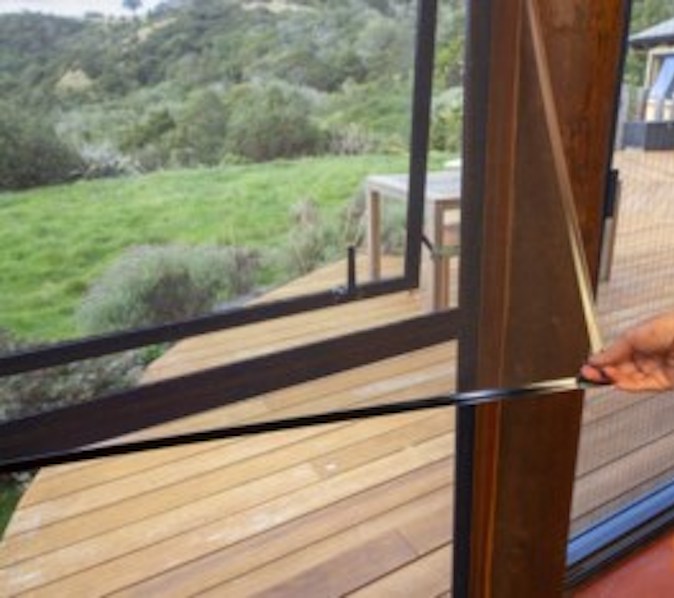 Magnetic Window Screen Standard Mesh (Grey) 100 x 100 cm, image 4